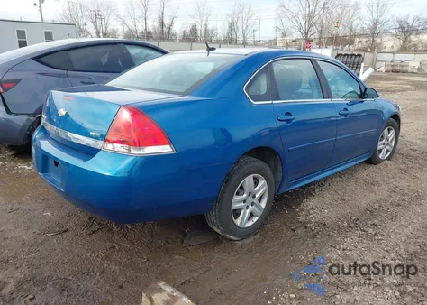 2010 Chevrolet Impala Ls z USA, uszkodzony, nr VIN 2G1WA5EK8A1156932